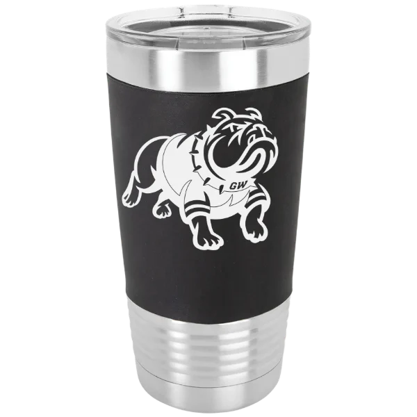 Gardner-Webb University Polar Camel 20 oz. Silicone Grip Tumbler with Standard Lid
