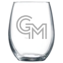 George Mason University Polar Camel 9 oz. Stemless Wine Glass