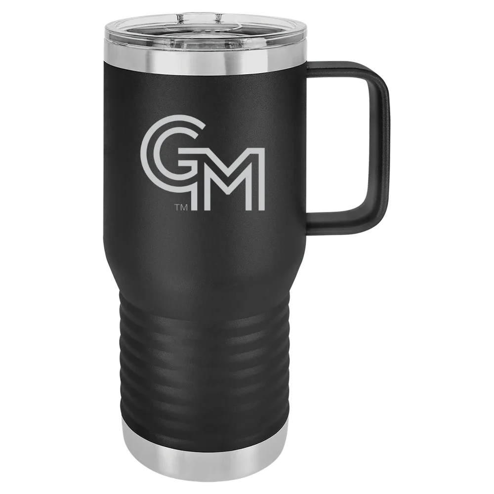 George Mason University Polar Camel 20 oz. Travel Mug with Slider Lid