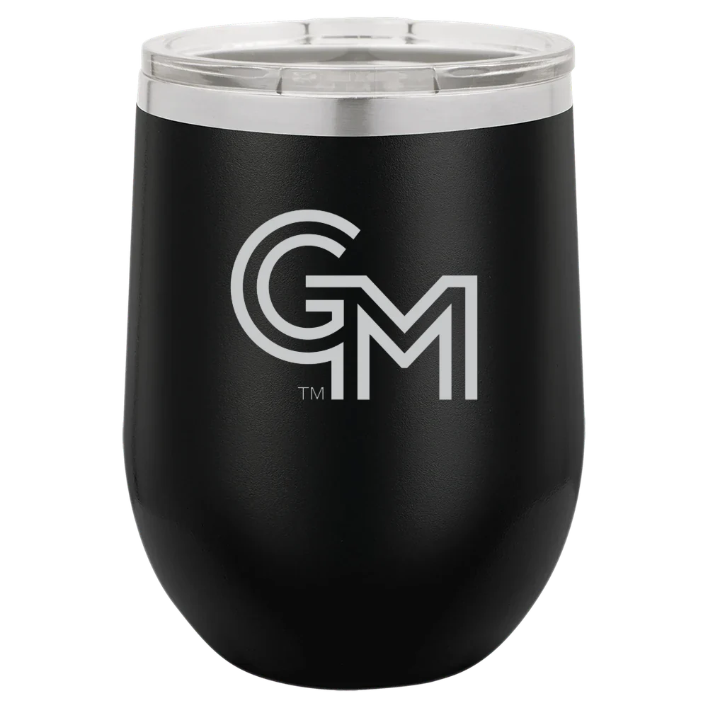 George Mason University Polar Camel 12 oz. Stemless Wine Tumbler
