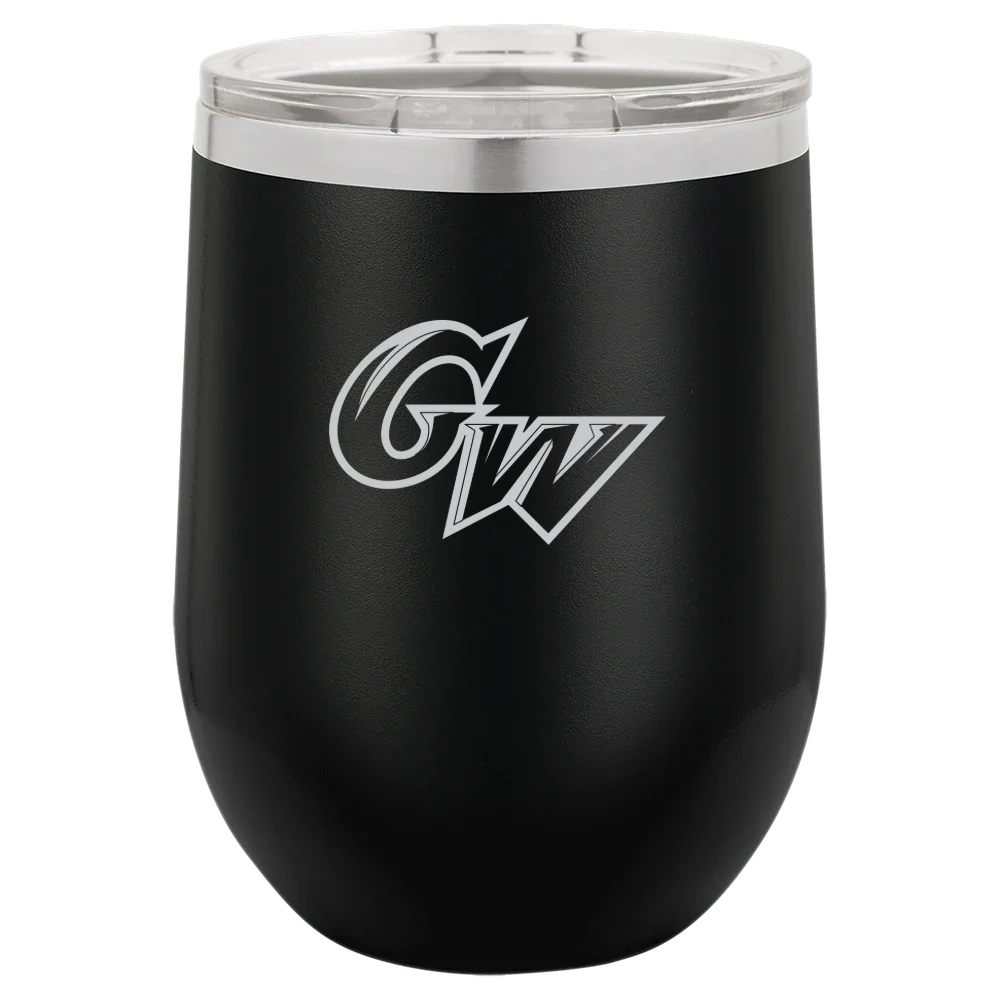 George Washington University Polar Camel 12 oz. Stemless Wine Tumbler