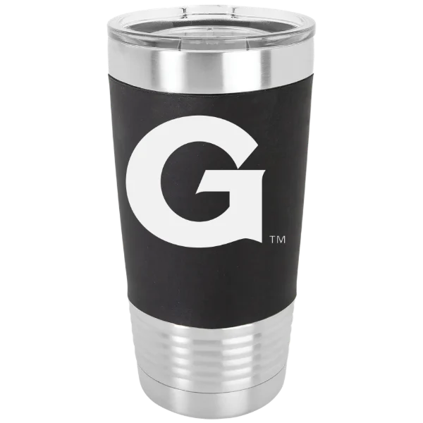 Georgetown University Polar Camel 20 oz. Silicone Grip Tumbler with Standard Lid