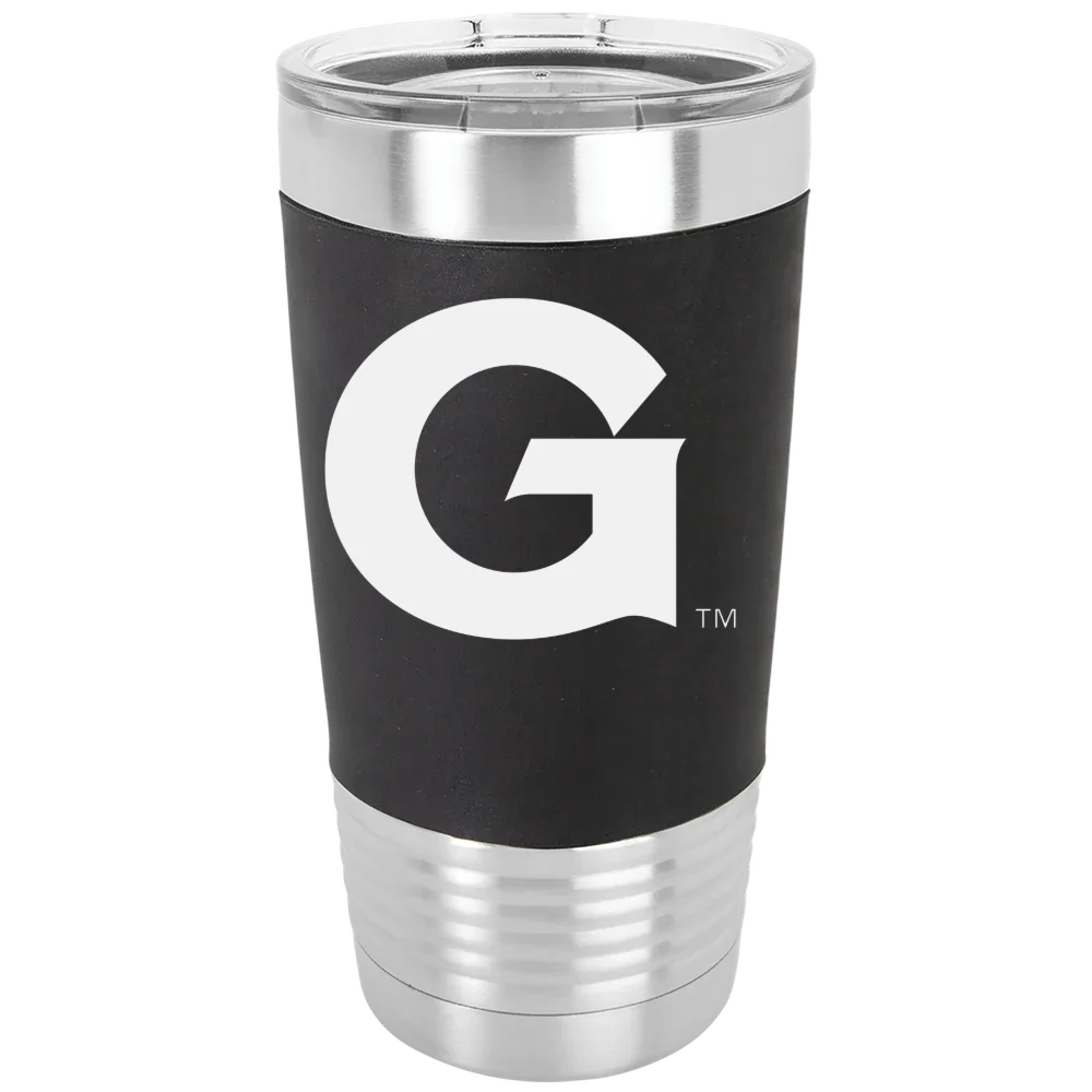 Georgetown University Polar Camel 20 oz. Silicone Grip Tumbler with Standard Lid