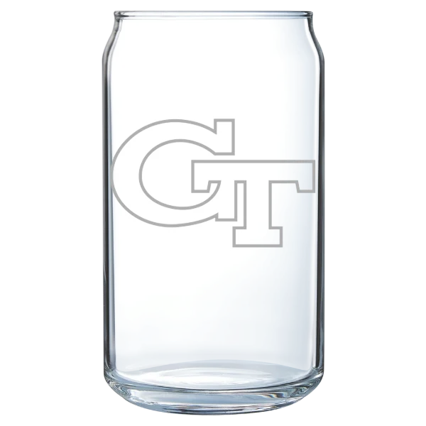 Georgia Institute of Technology Polar Camel 16 oz. Can Glass