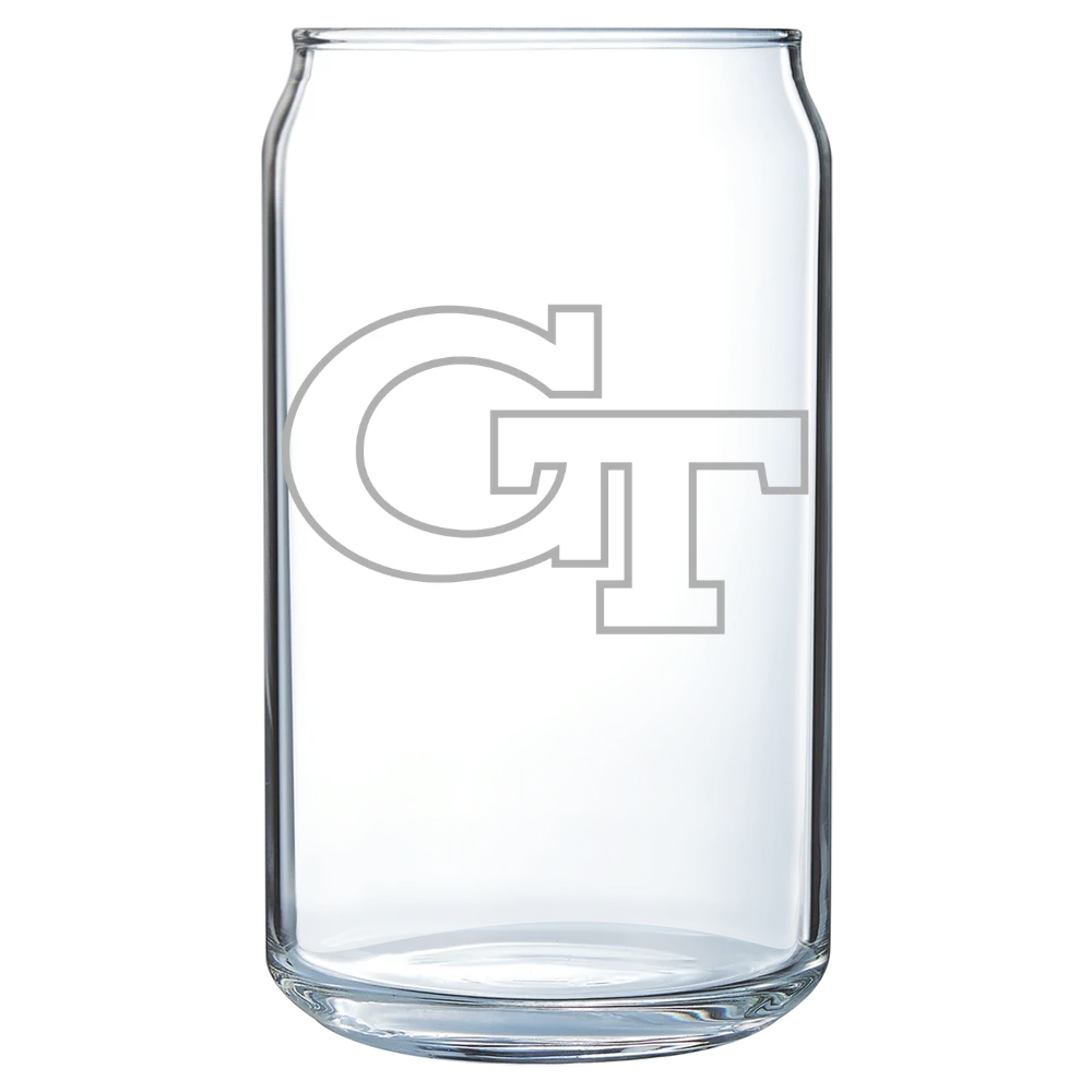 Georgia Institute of Technology Polar Camel 16 oz. Can Glass