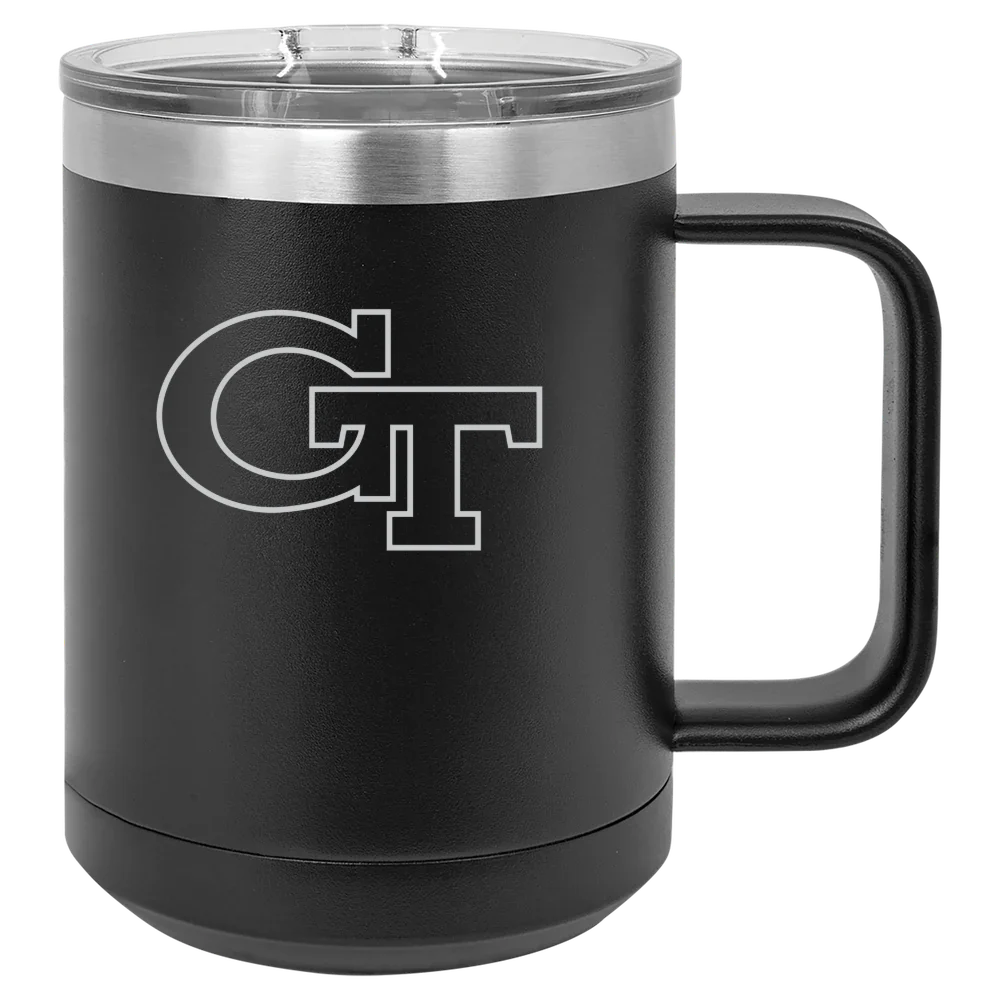 Georgia Institute of Technology Polar Camel 15 oz. Mug with Slider Lid