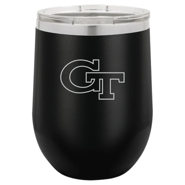Georgia Institute of Technology Polar Camel 12 oz. Stemless Wine Tumbler