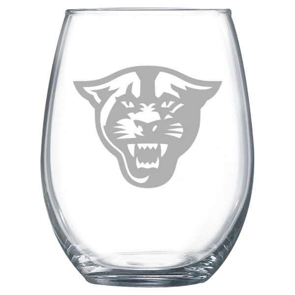 Georgia State University Polar Camel 15 oz. Stemless Wine Glass