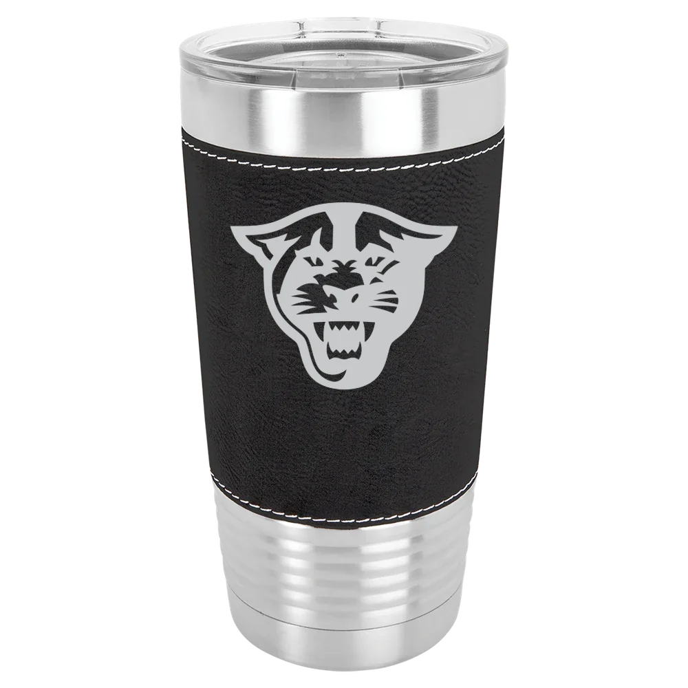 Georgia State University Polar Camel 20 oz. Leatherette Grip Tumbler with Standard Lid
