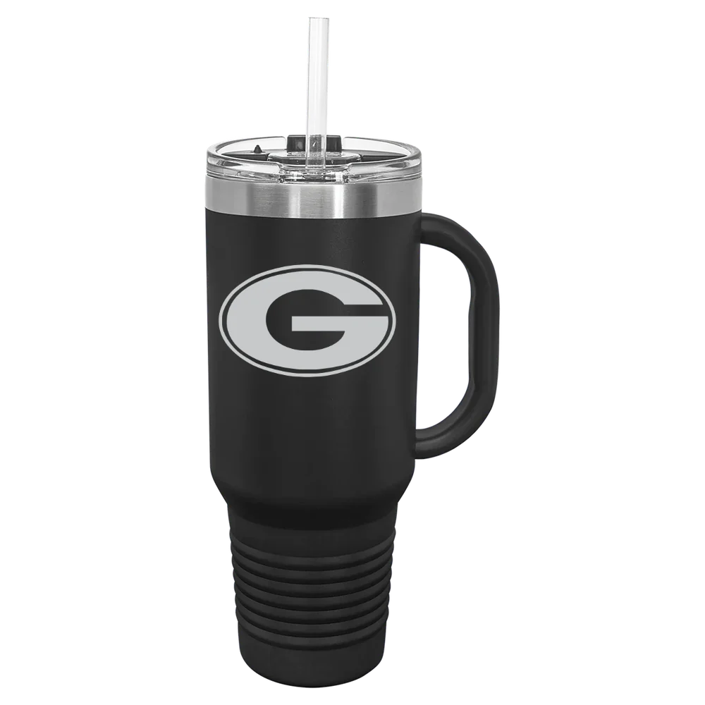 Grambling State University Polar Camel 40 oz. Travel Mug with Snap Lid & Straw