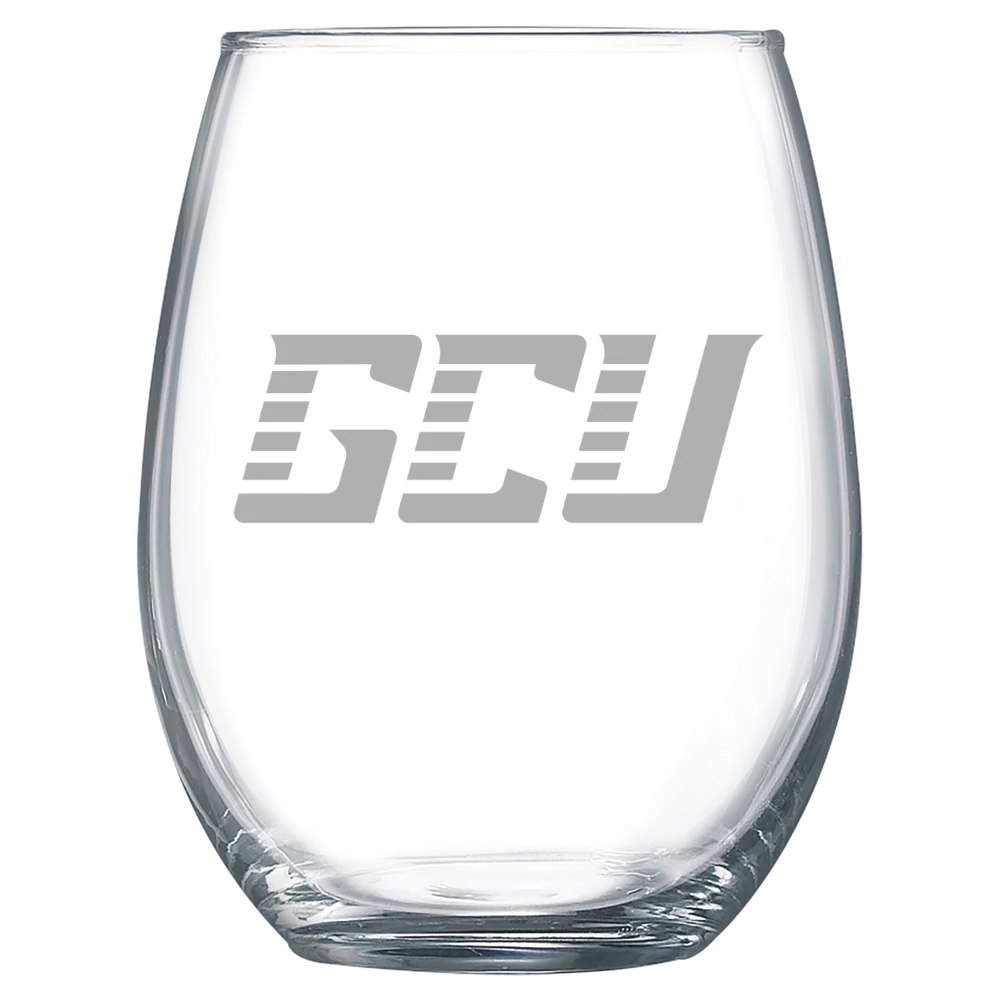 Grand Canyon University Polar Camel 15 oz. Stemless Wine Glass