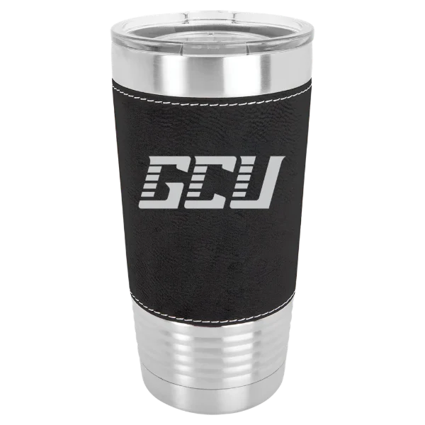 Grand Canyon University Polar Camel 20 oz. Leatherette Grip Tumbler with Standard Lid