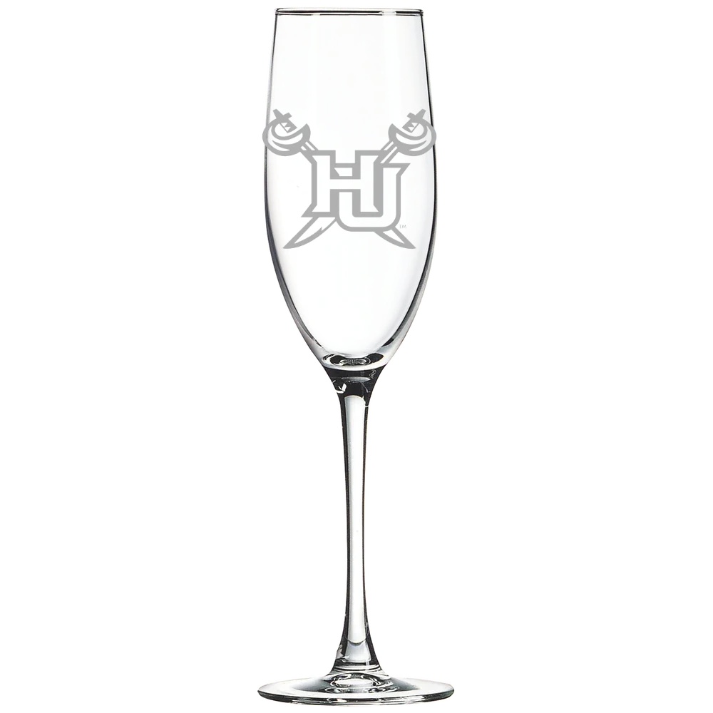 Hampton University Polar Camel 8 oz. Champagne Flute