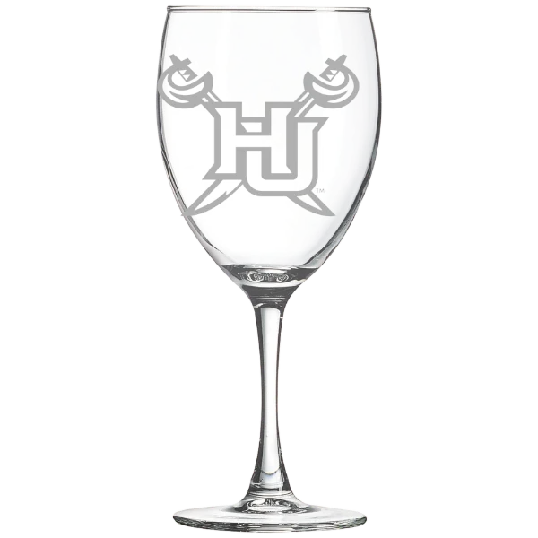 Hampton University Polar Camel 10 1/2 oz. Wine Glass
