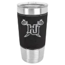 Hampton University Polar Camel 20 oz. Leatherette Grip Tumbler with Standard Lid