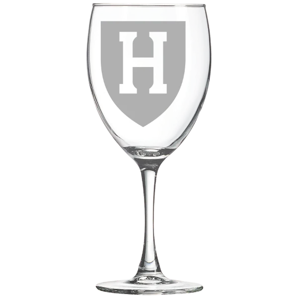 Harvard University Polar Camel 10 1/2 oz. Wine Glass