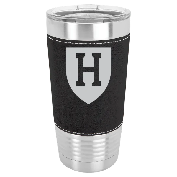 Harvard University Polar Camel 20 oz. Leatherette Grip Tumbler with Standard Lid