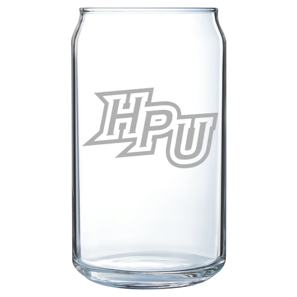 High Point University Polar Camel 16 oz. Can Glass