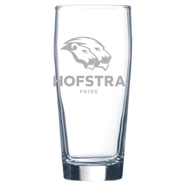 Hofstra University Polar Camel 16 oz. Willi Becher Beer Glass