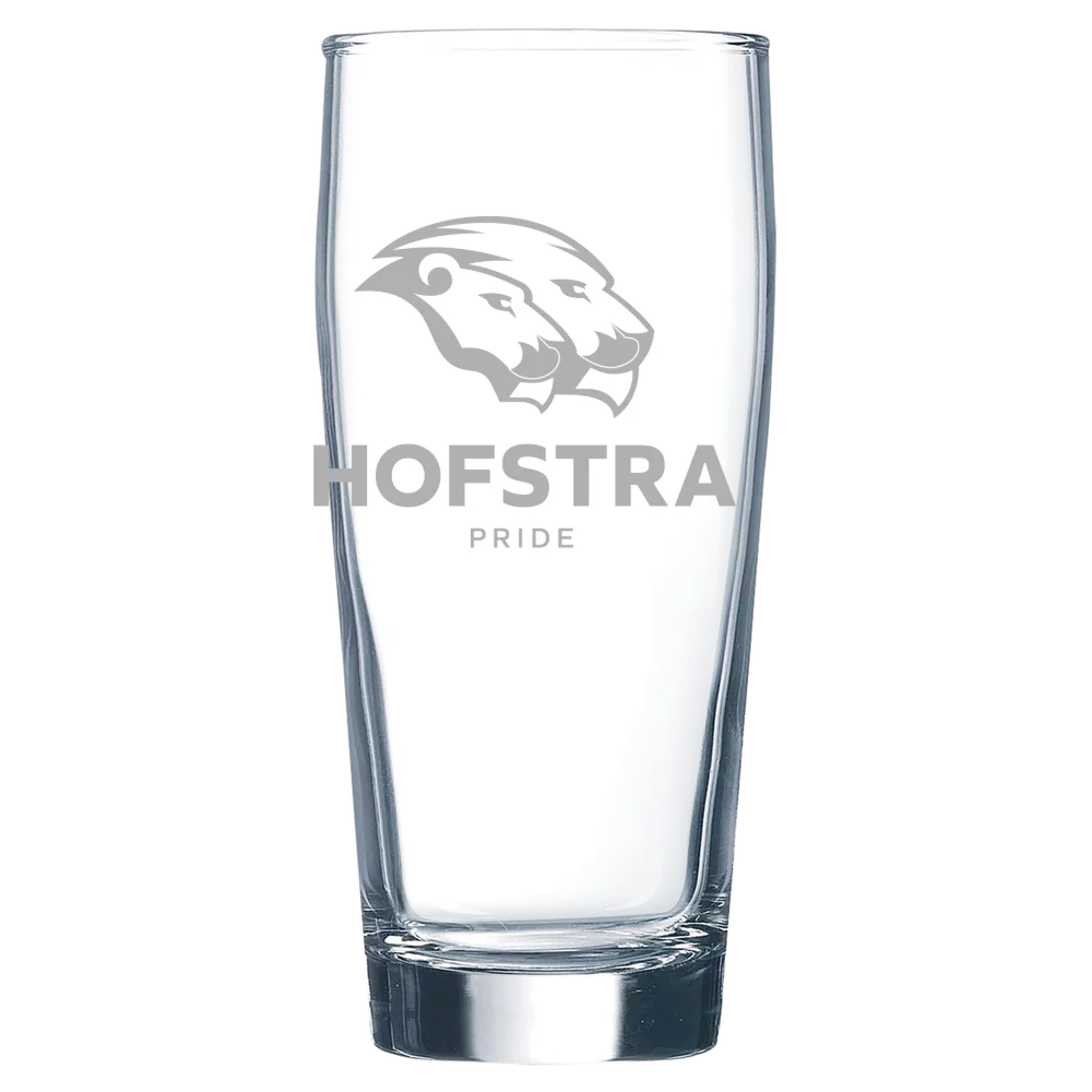 Hofstra University Polar Camel 16 oz. Willi Becher Beer Glass