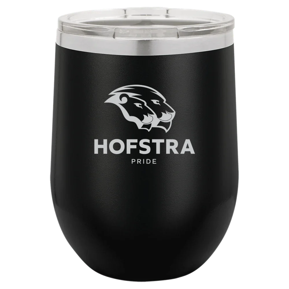 Hofstra University Polar Camel 12 oz. Stemless Wine Tumbler