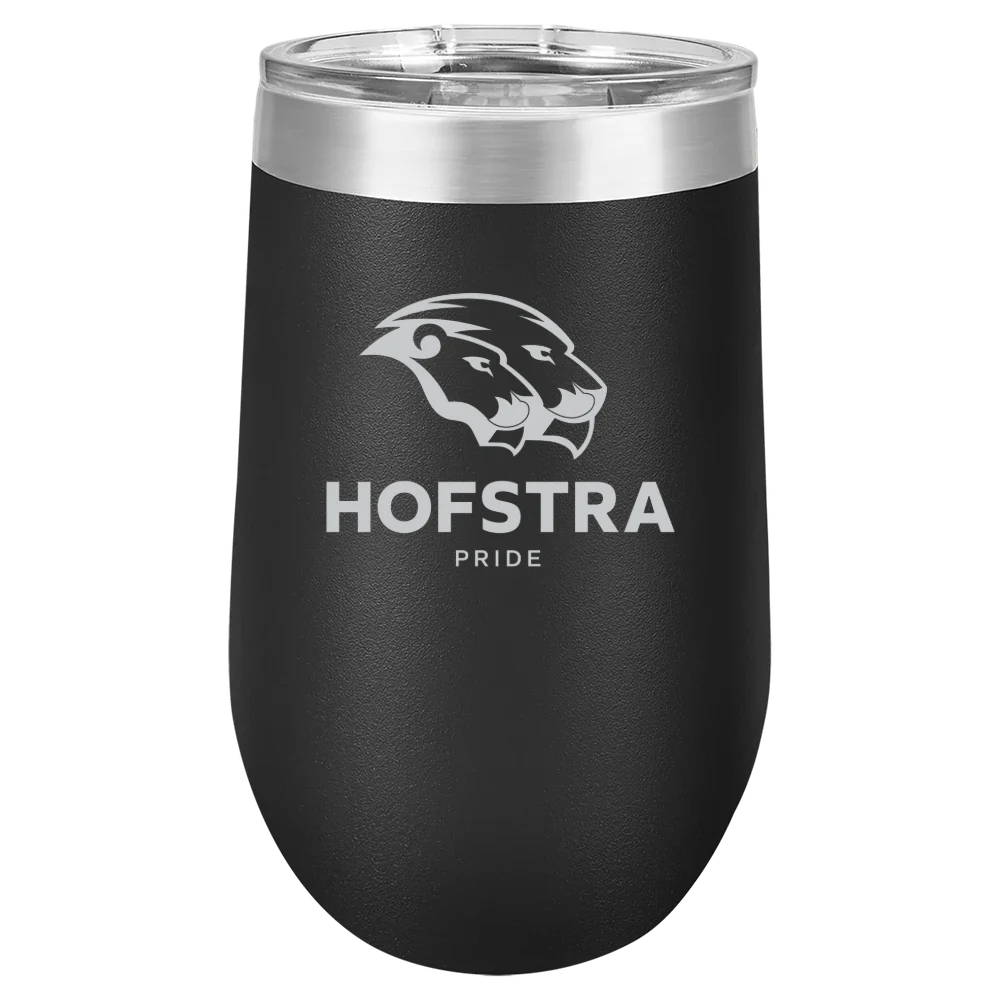 Hofstra University Polar Camel 16 oz. Stemless Wine Tumbler