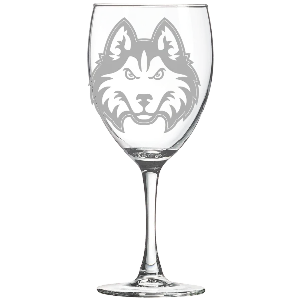 Houston Christian University Polar Camel 10 1/2 oz. Wine Glass
