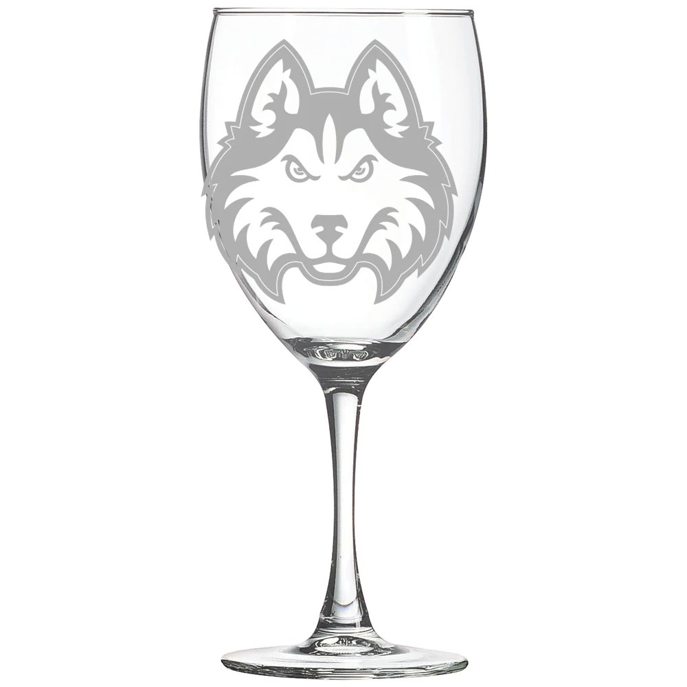 Houston Christian University Polar Camel 10 1/2 oz. Wine Glass