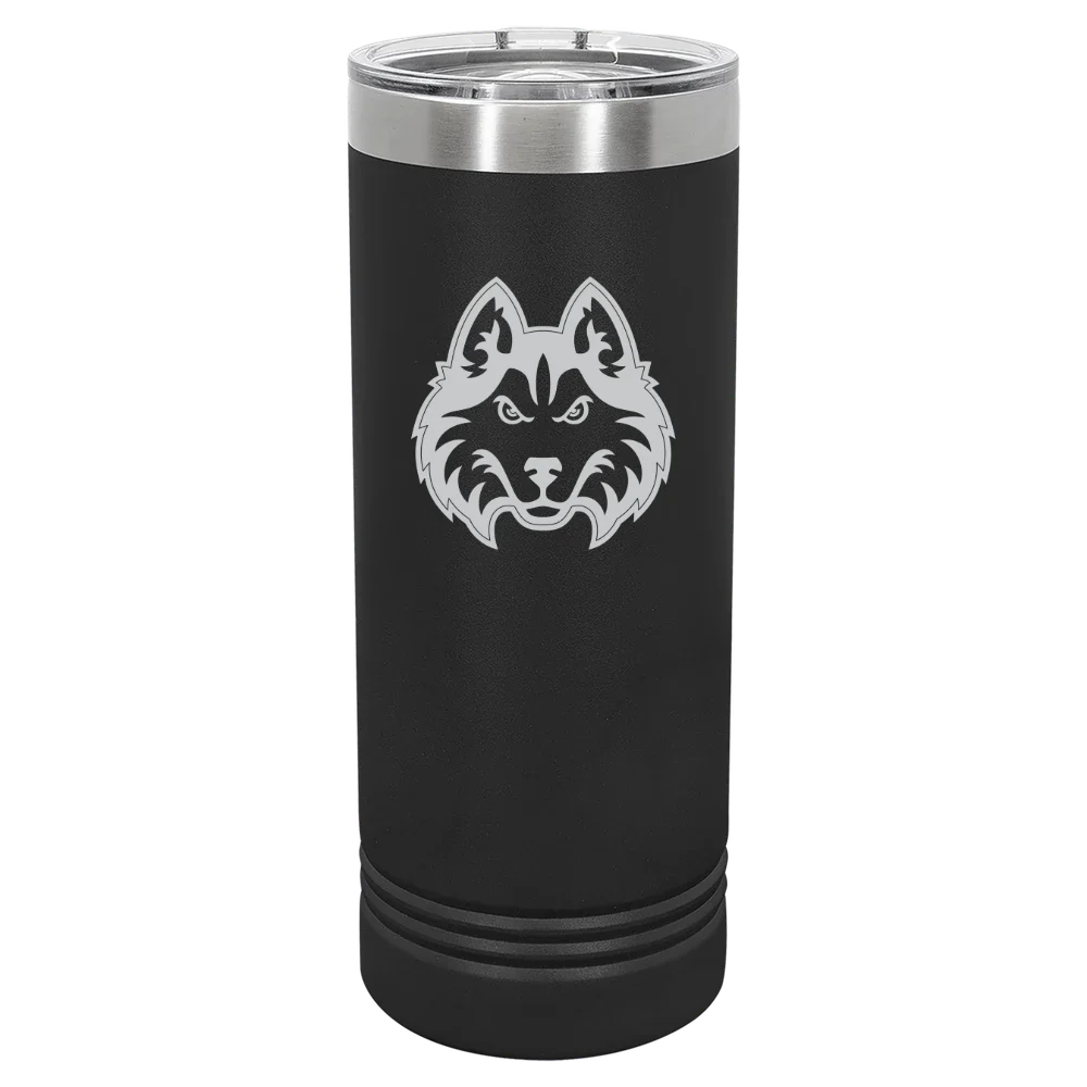 Houston Christian University Polar Camel 22 oz. Skinny Tumbler with Slider Lid