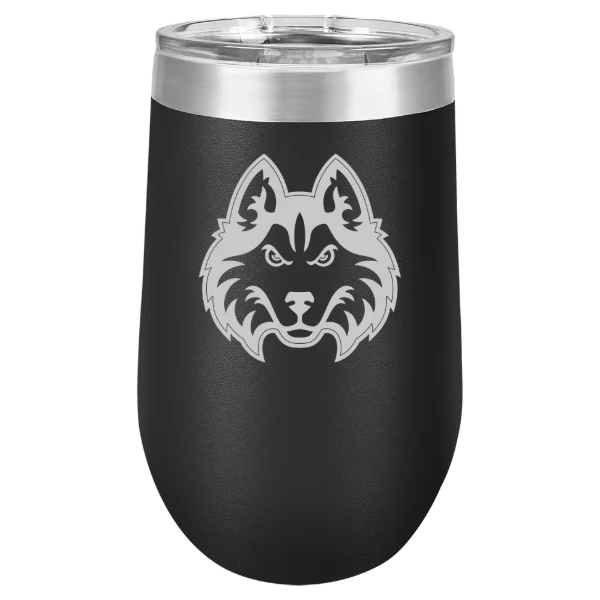 Houston Christian University Polar Camel 16 oz. Stemless Wine Tumbler