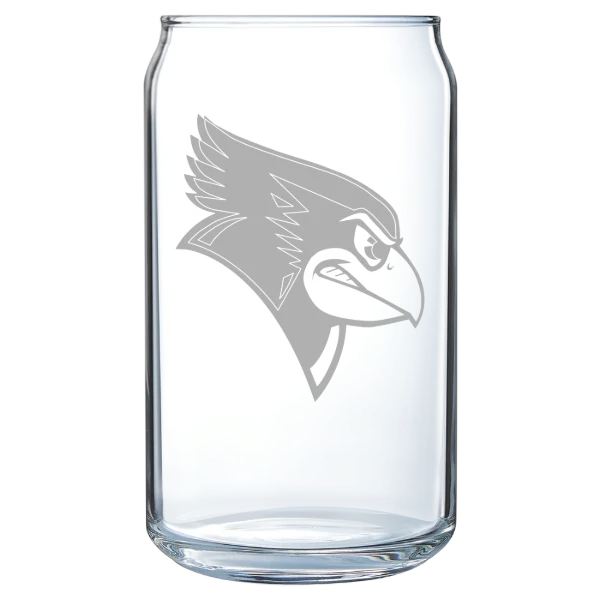 Illinois State University Polar Camel 16 oz. Can Glass