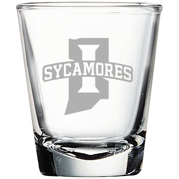Indiana State University Polar Camel 1.7 oz. Shot Glass