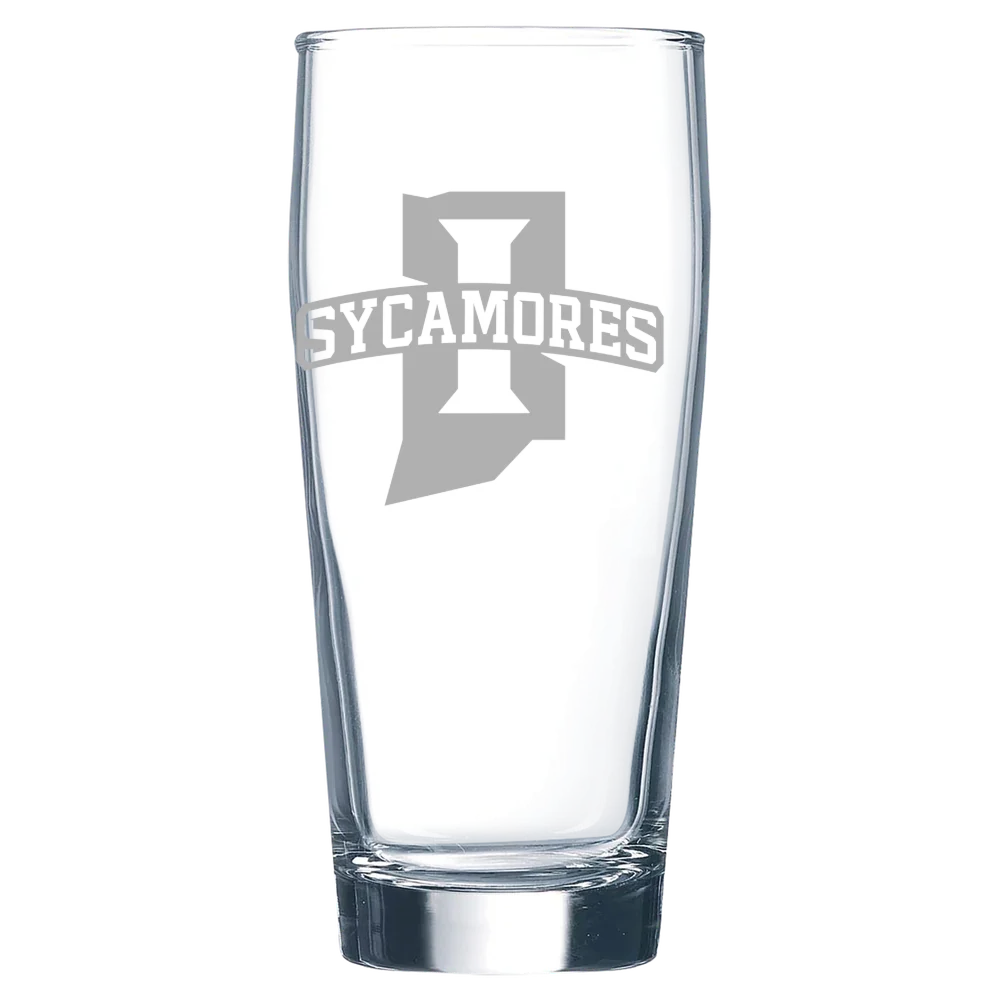 Indiana State University Polar Camel 16 oz. Willi Becher Beer Glass