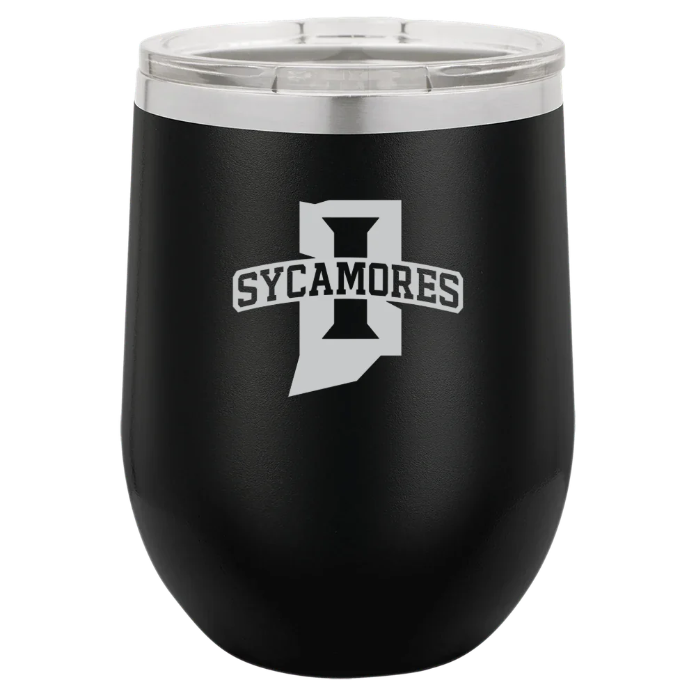 Indiana State University Polar Camel 12 oz. Stemless Wine Tumbler