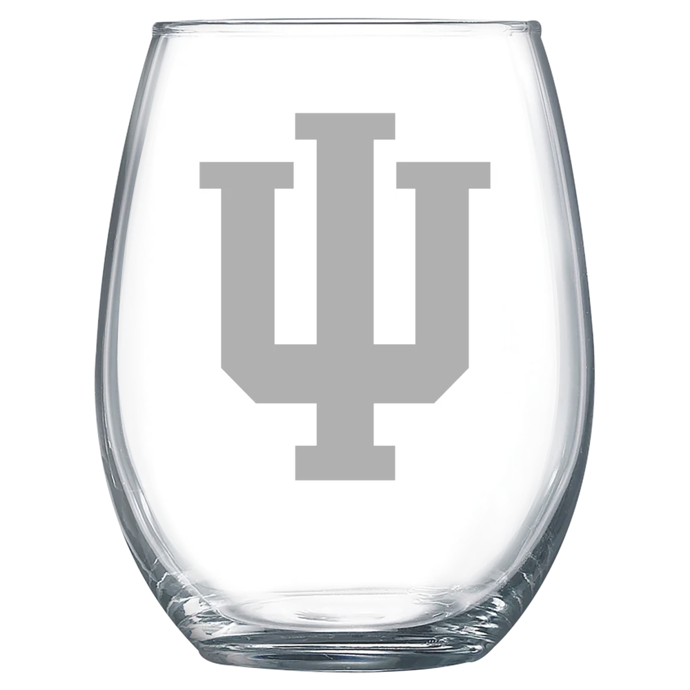 Indiana University, Bloomington Polar Camel 15 oz. Stemless Wine Glass