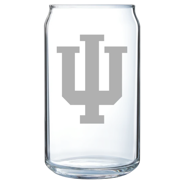 Indiana University, Bloomington Polar Camel 16 oz. Can Glass
