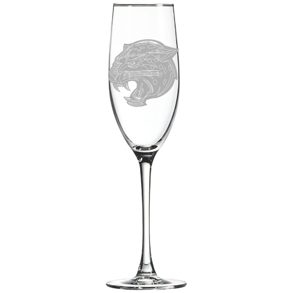 Indiana University Indianapolis Polar Camel 8 oz. Champagne Flute
