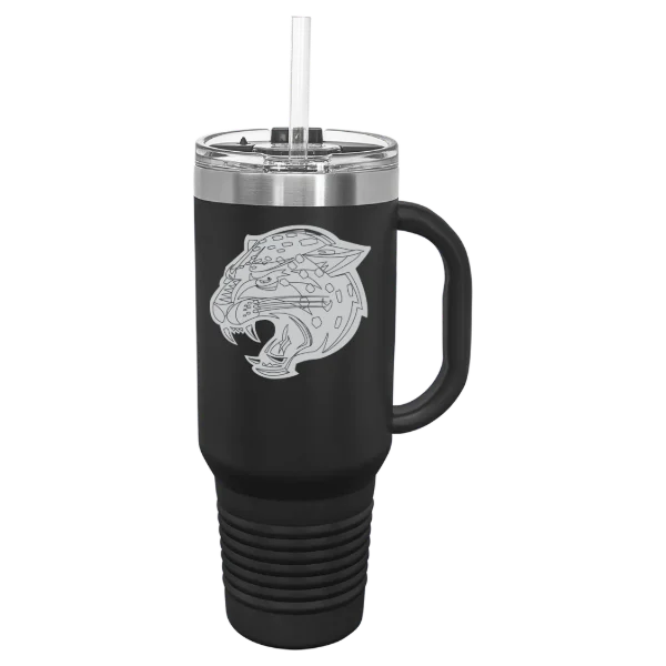 Indiana University Indianapolis Polar Camel 40 oz. Travel Mug with Snap Lid & Straw