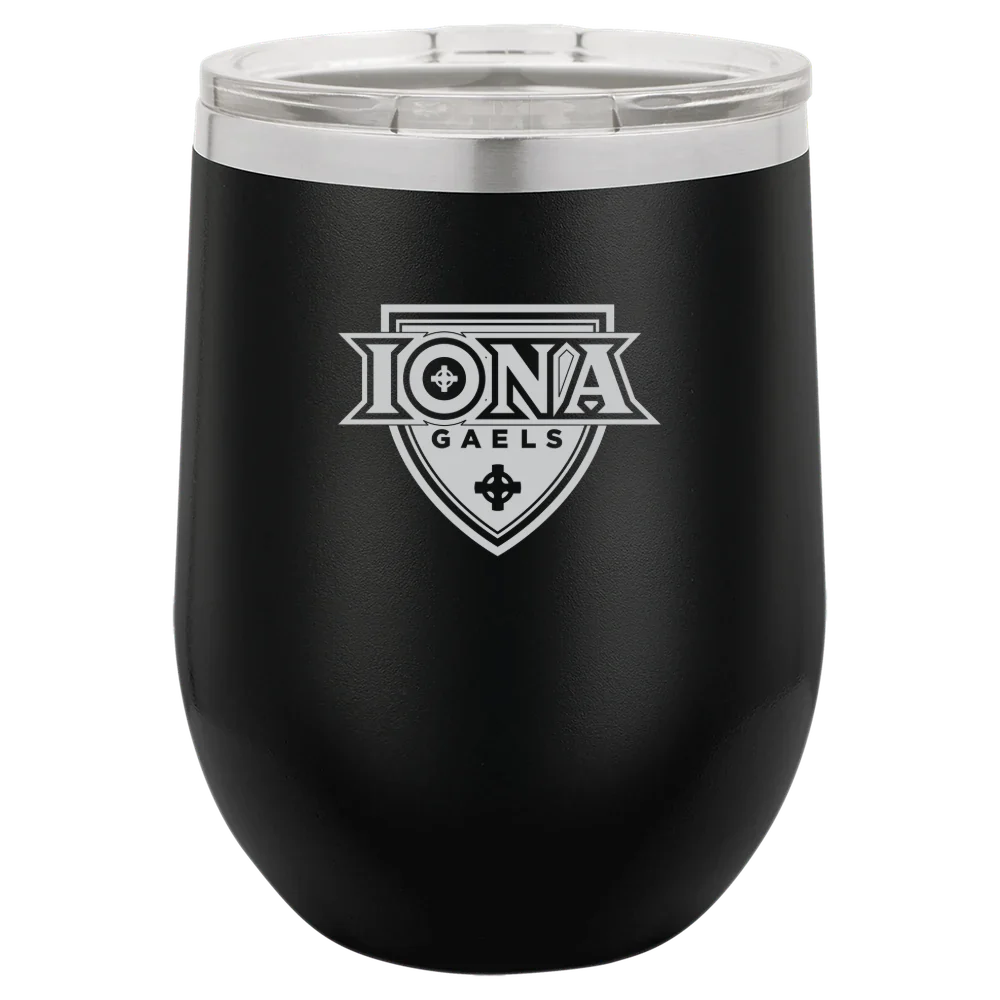 Iona University Polar Camel 12 oz. Stemless Wine Tumbler