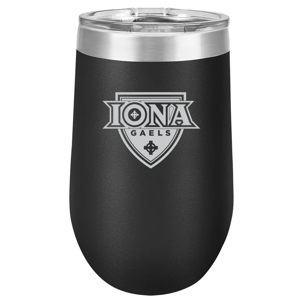 Iona University Polar Camel 16 oz. Stemless Wine Tumbler