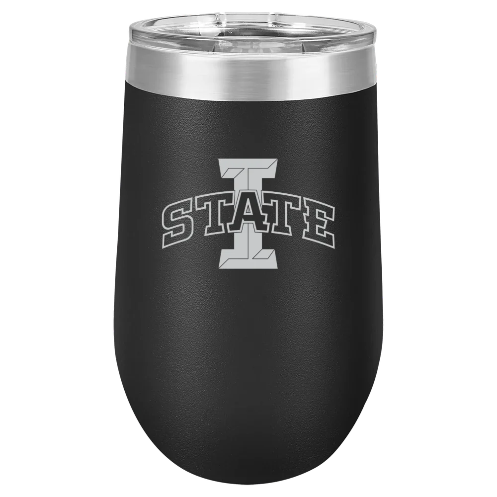 Iowa State University Polar Camel 16 oz. Stemless Wine Tumbler