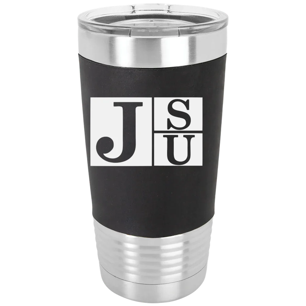 Jackson State University Polar Camel 20 oz. Silicone Grip Tumbler with Standard Lid