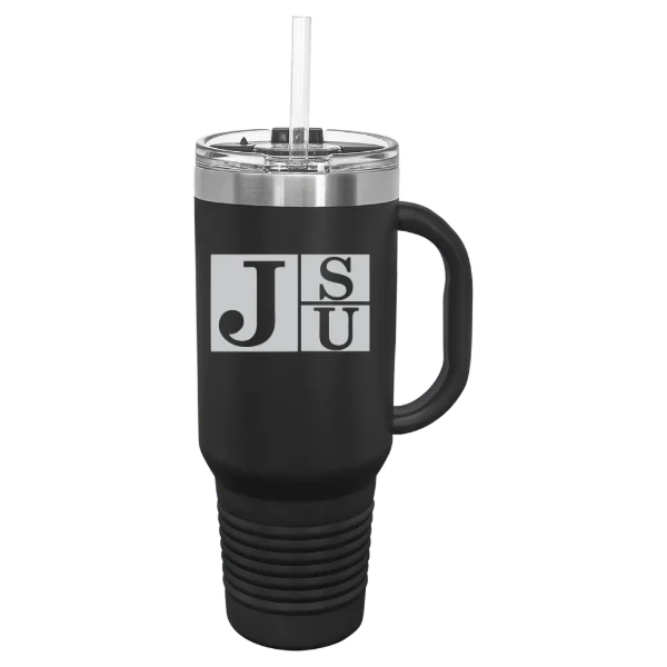 Jackson State University Polar Camel 40 oz. Travel Mug with Snap Lid & Straw