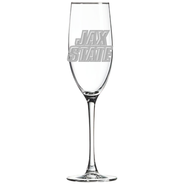 Jacksonville State University Polar Camel 8 oz. Champagne Flute