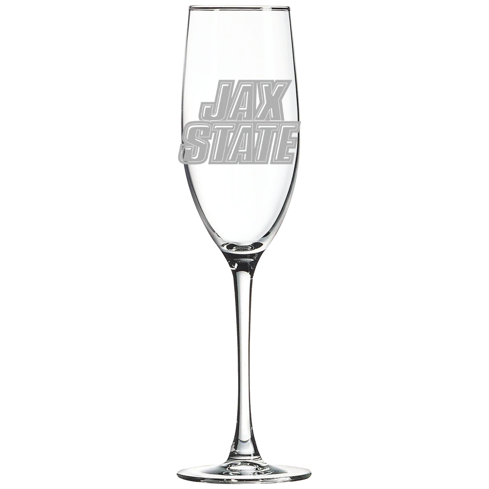 Jacksonville State University Polar Camel 8 oz. Champagne Flute