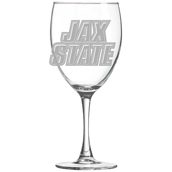 Jacksonville State University Polar Camel 10 1/2 oz. Wine Glass