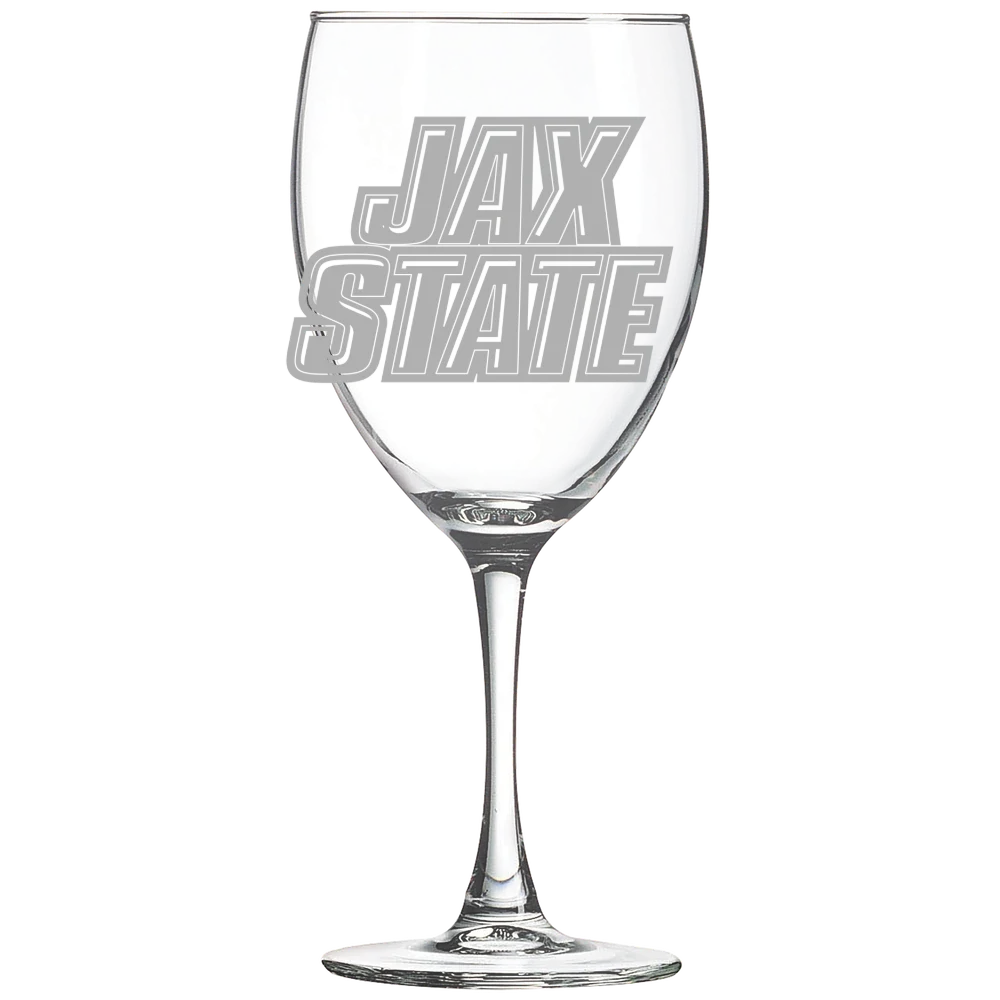 Jacksonville State University Polar Camel 10 1/2 oz. Wine Glass