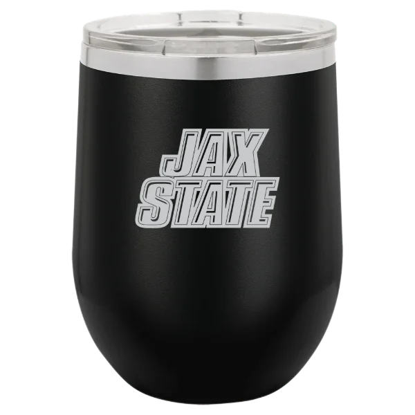 Jacksonville State University Polar Camel 12 oz. Stemless Wine Tumbler
