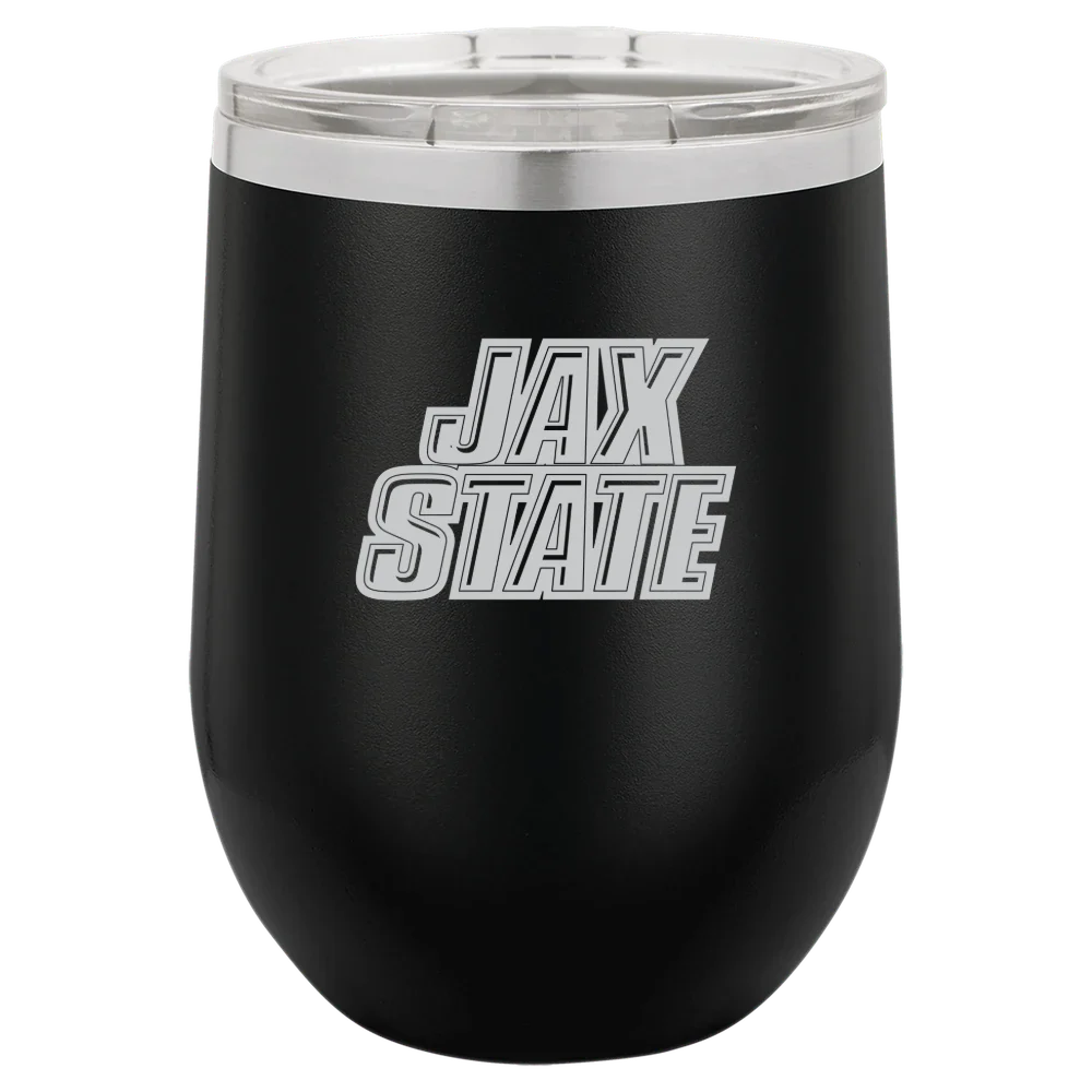 Jacksonville State University Polar Camel 12 oz. Stemless Wine Tumbler