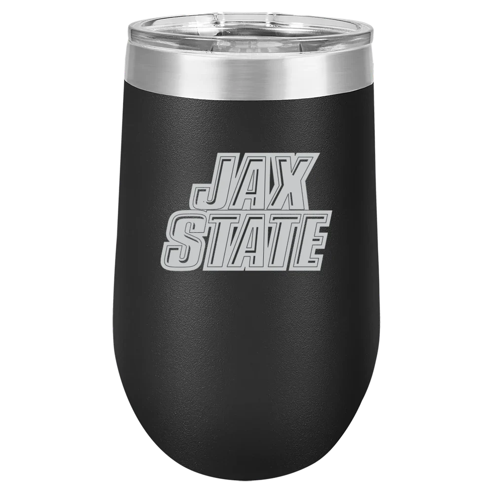 Jacksonville State University Polar Camel 16 oz. Stemless Wine Tumbler